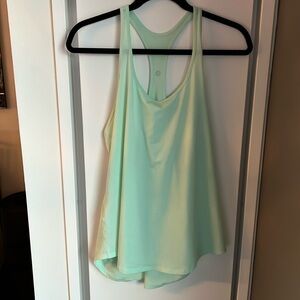Light green tank top by lululemon